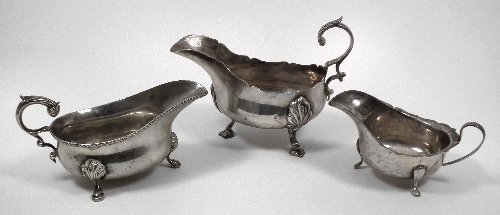 A late Victorian silver oval