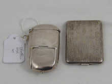 A late Victorian silver patent