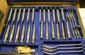 A late Victorian silver plated