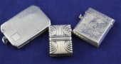 A late Victorian silver vesta