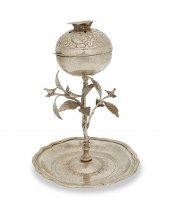 A LATIN AMERICAN SILVER CENSER