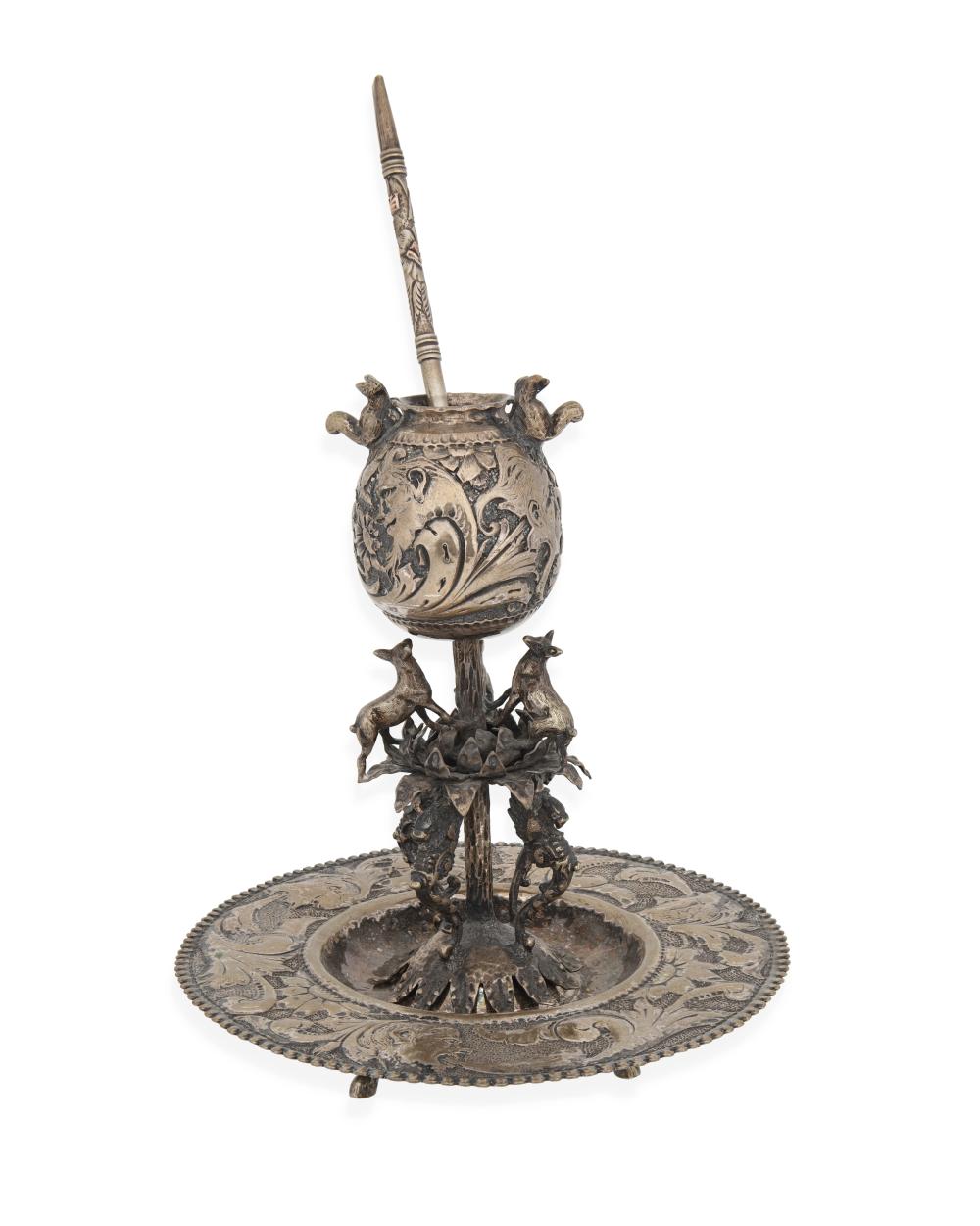 A LATIN AMERICAN SILVER YERBA