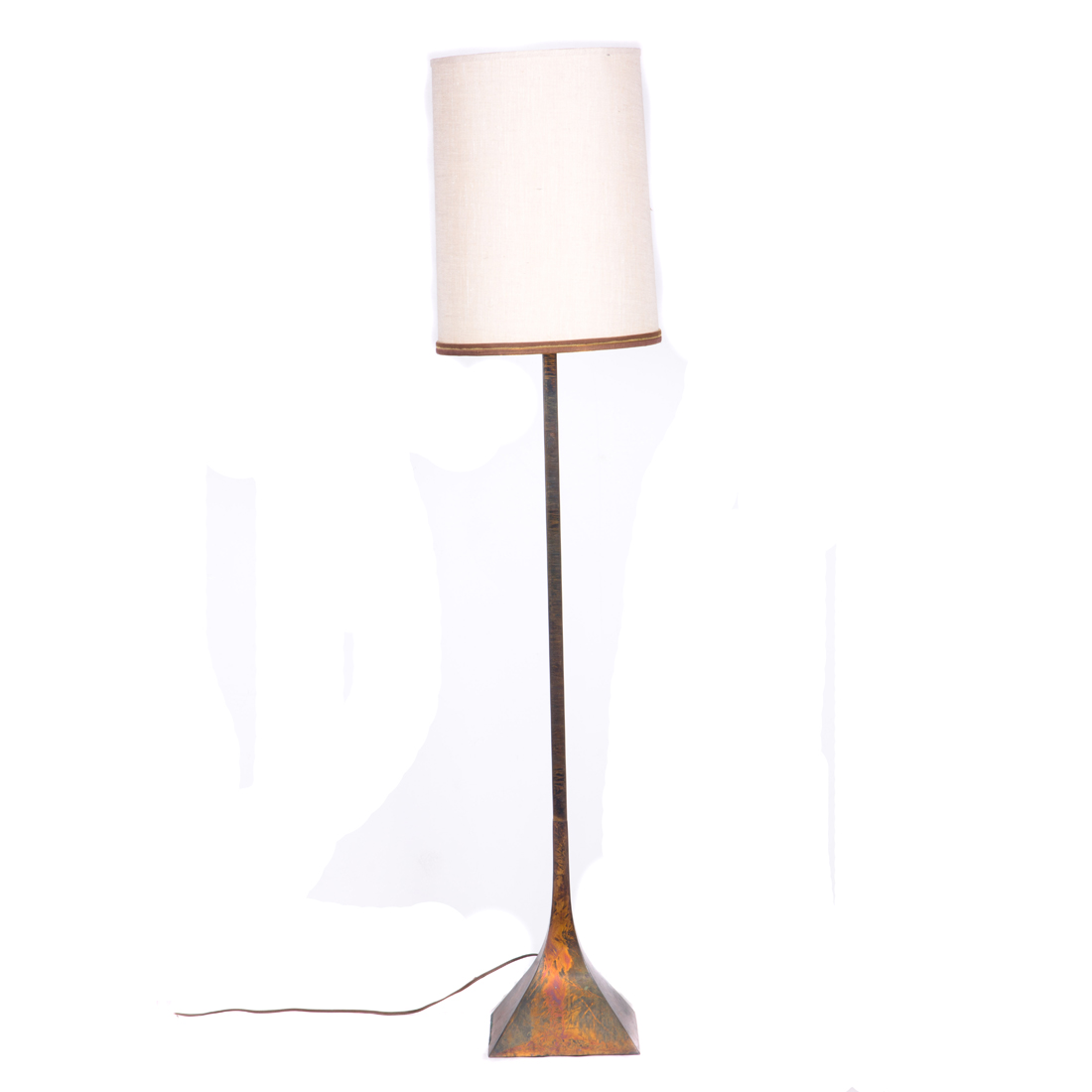 A LAUREL LAMP CO. ACID ETCHED