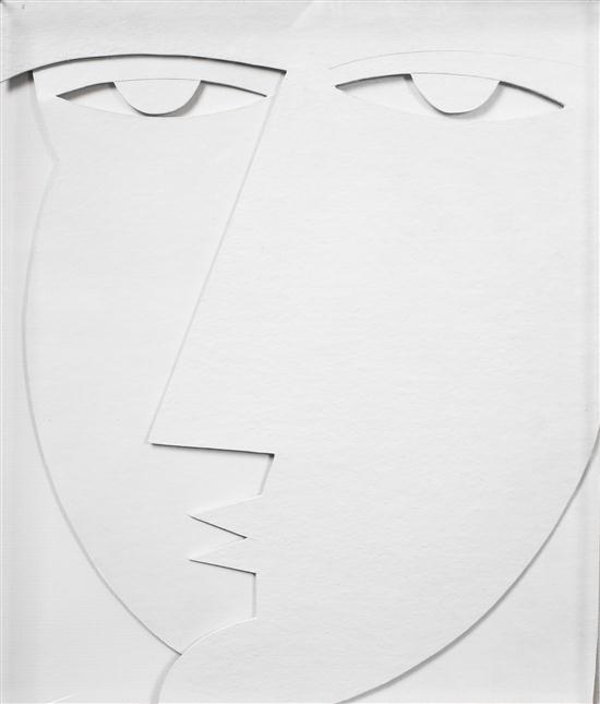 A Layered Cardstock Cuttout