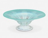 A L.C. TIFFANY BLUE OPALESCENT