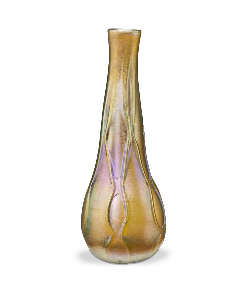 A L.C. TIFFANY FAVRILE GLASS