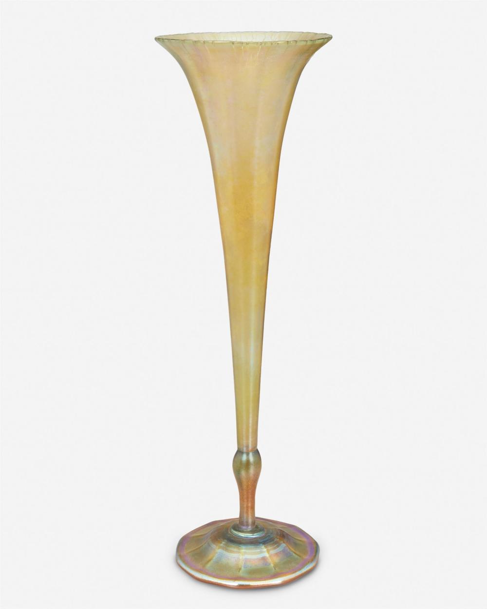 A L.C. TIFFANY FAVRILE GLASS