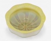 A L.C. TIFFANY YELLOW OPALESCE