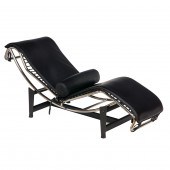 A LE CORBUSIER STYLE LC4 CHAIS