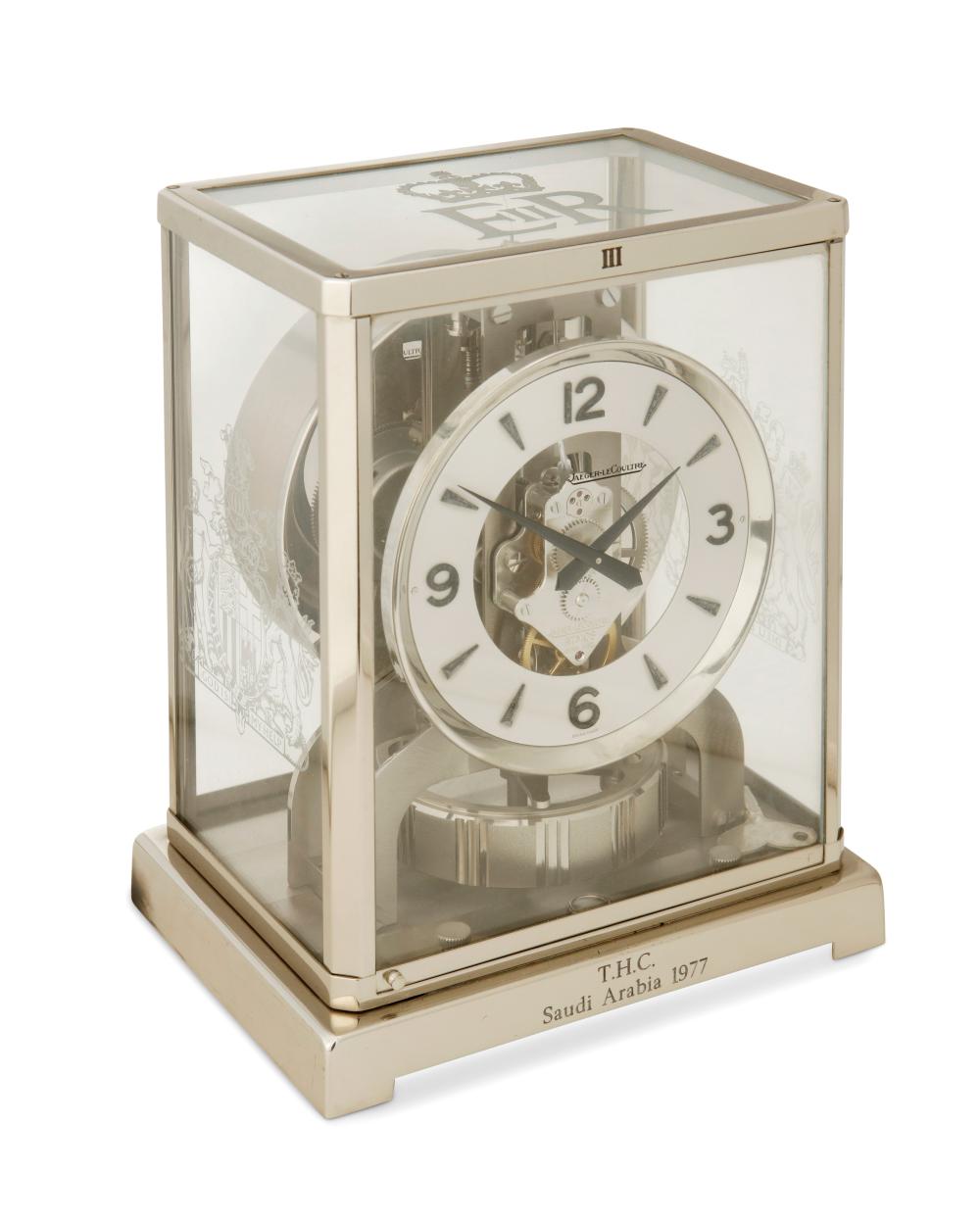 A LE COULTRE "ATMOS" CLOCKA