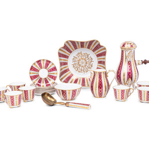 A Le Tallec Porcelain Chocolate