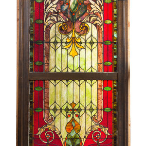 A Leaded Glass Window First Half