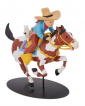 A LEBLON-DELIENNE “TINTIN" COW