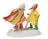 A LEBLON-DELIENNE "TINTIN" FIG