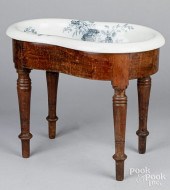 A. LEGUAY BIDET ON STAND, 19TH