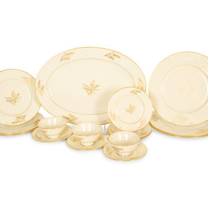 A Lenox Harvest Porcelain Dinner