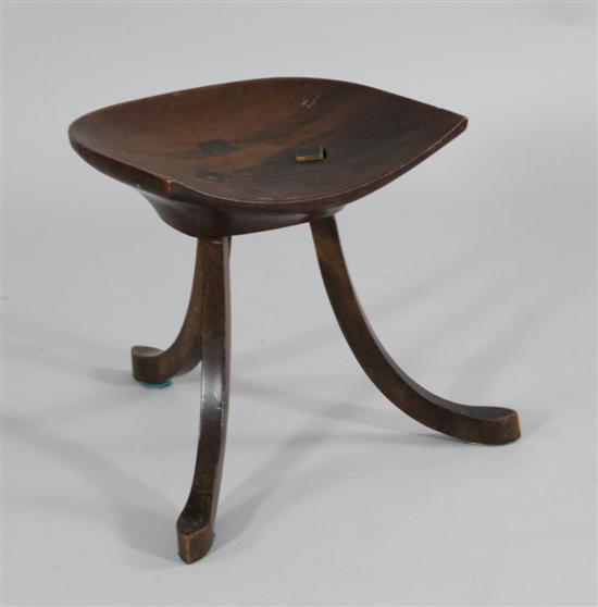 A Liberty & Co mahogany and beech