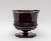 A lignum vitae wassail bowl, 1