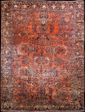 A LILIHAN CARPET, CENTRAL PERS