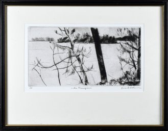 A limited edition drypoint