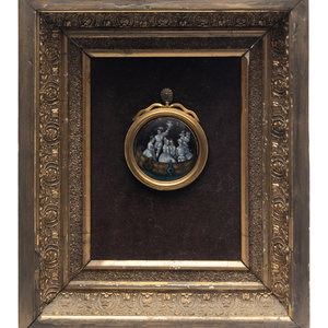 A Limoges Enamel Pendant