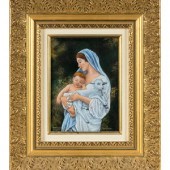 A Limoges Enamel Plaque After