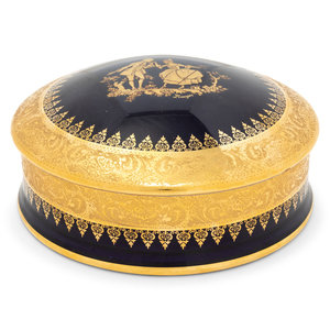 A Limoges Gilt-Decorated