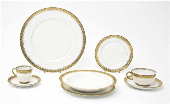 A Limoges Partial Dinner Service