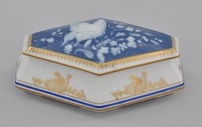 A Limoges Pate sur Pate Trinket Box