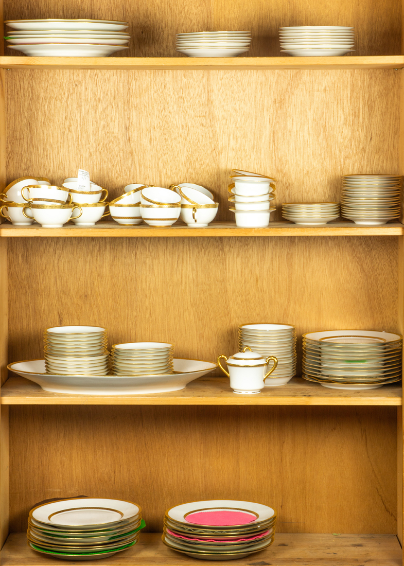 A LIMOGES PORCELAIN ASSEMBLED