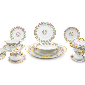 A Limoges Porcelain Dinner