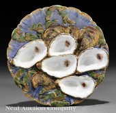 A Limoges Porcelain Oyster Pla