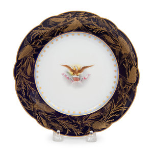 A Limoges Porcelain Presidential