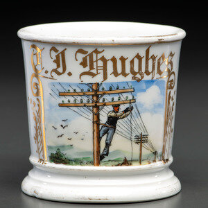 A Linesman's Porcelain Occupational