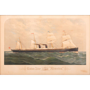 A Lithograph of the Guion Line