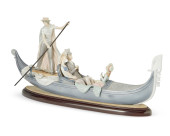 A LLADRO "IN THE GONDOLA" PORC