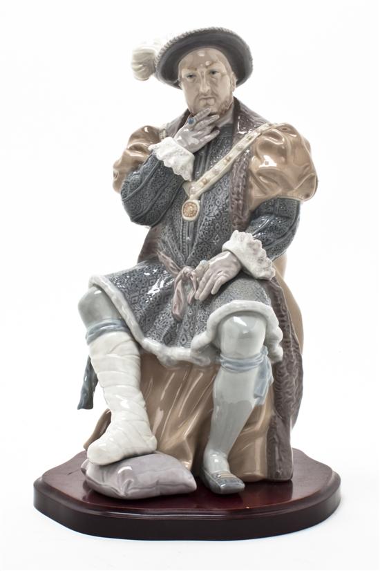 A Lladro Porcelain Figure Henry