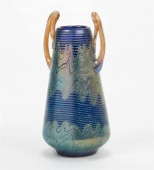 A LOETZ GLASS VASEA Loetz glas