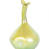 A Loetz Green Rosewater Sprink