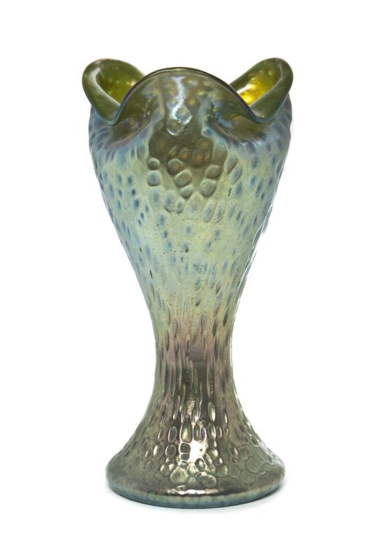 A Loetz Iridescent Glass Vase