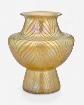 A LOETZ PHAENOMEN GLASS VASEA