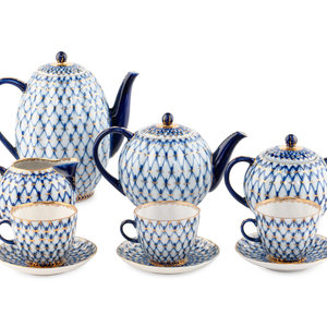 A Lomonosov Porcelain Tea and