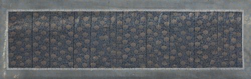 A LONG ANTIQUE JAPANESE BULLION AND