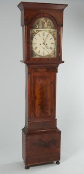 A Long Case Grandfather Clock