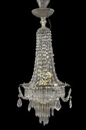 A LONG NARROW FRENCH CRYSTAL E