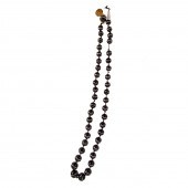 A LONG STRAND OF BANDED AGATE