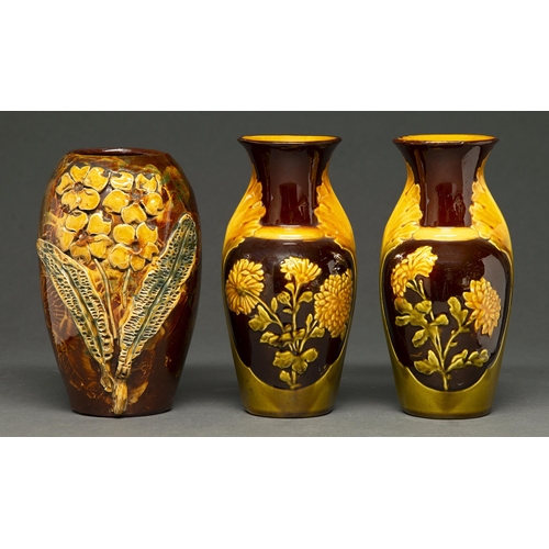 A Longpark art pottery vase,