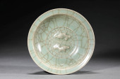 A LONGQUAN CELADON 'DOUBLE FIS