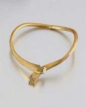 A LOS CASTILLO BRASS NECKLACEA