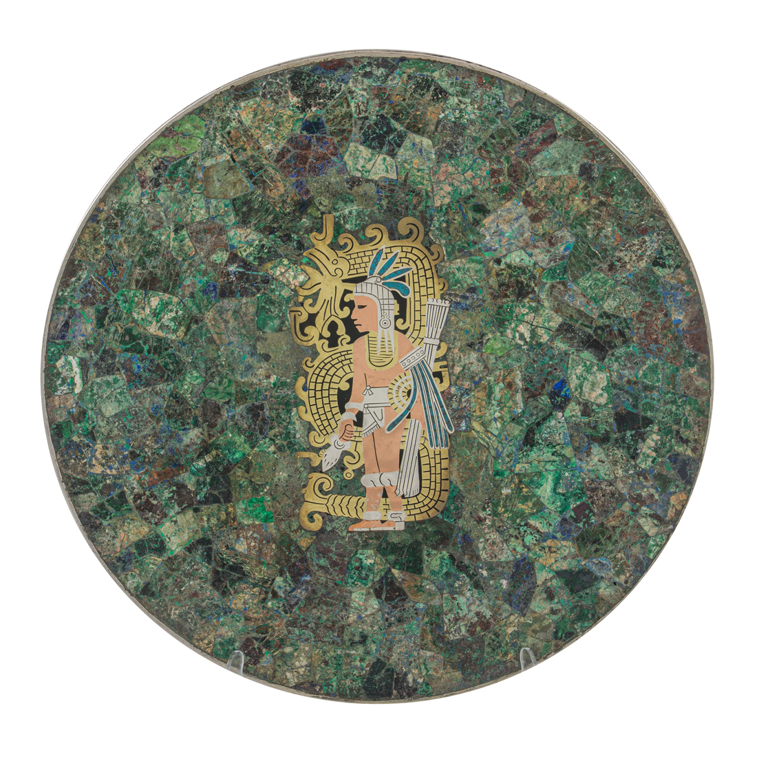 A LOS CASTILLOS MALACHITE INLAID